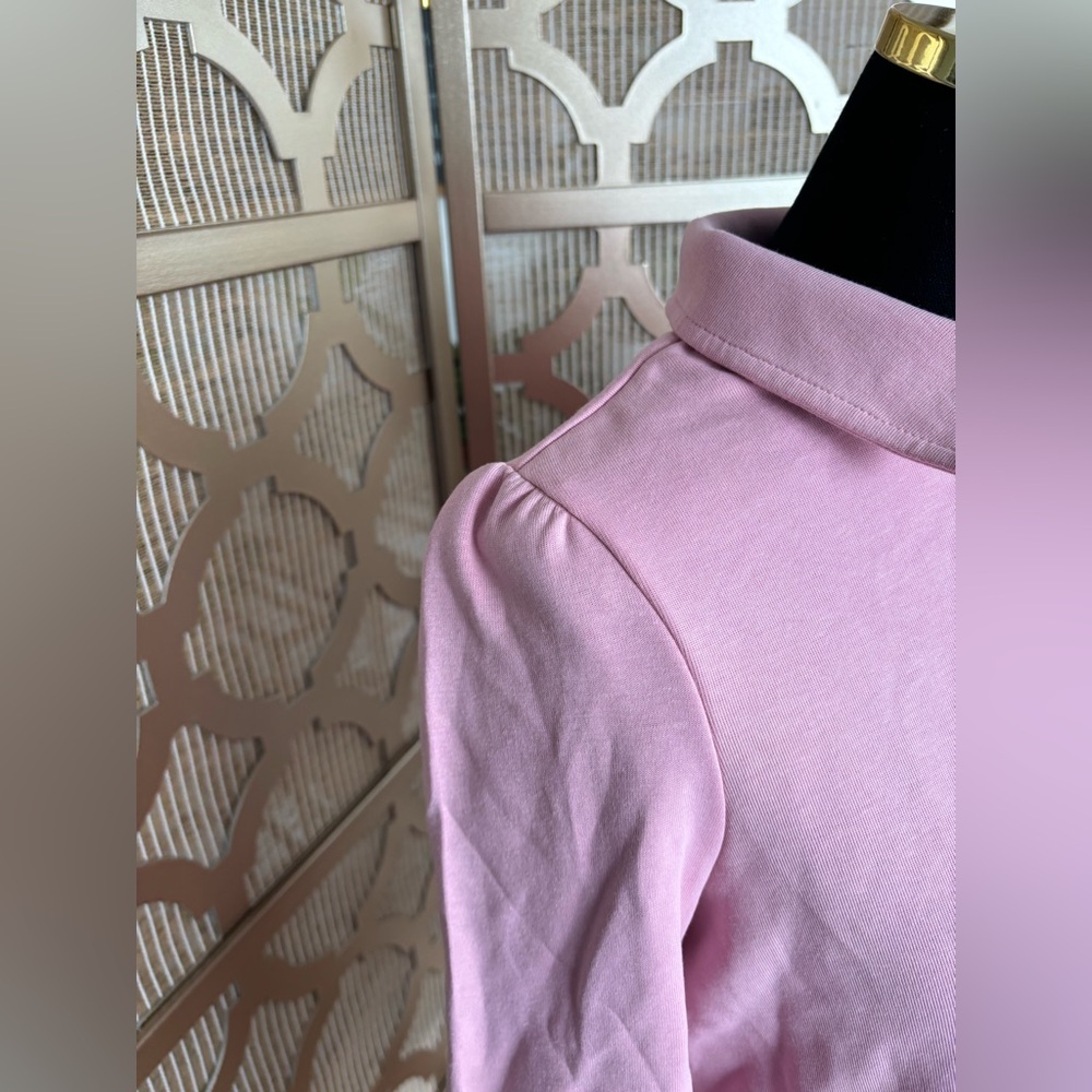 Joules Rosalyn Funnel-Neck Sweatshirt | 4 | Dawn Pink - Picture 4 of 9